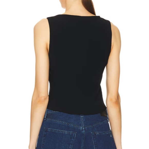 Rag & Bone Black Vest Women's size 4 - Picture 4 of 10